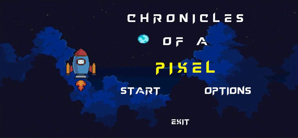 Chronicles of a Pixel — Main Menu