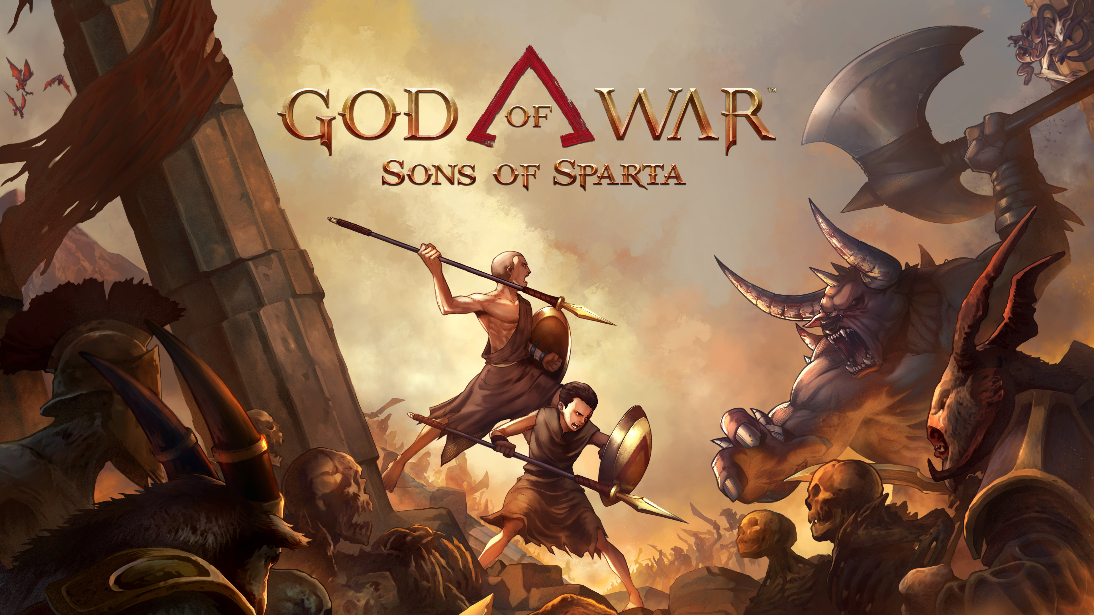 God of War: Sons of Sparta — AAA title by Mega Cat Studios